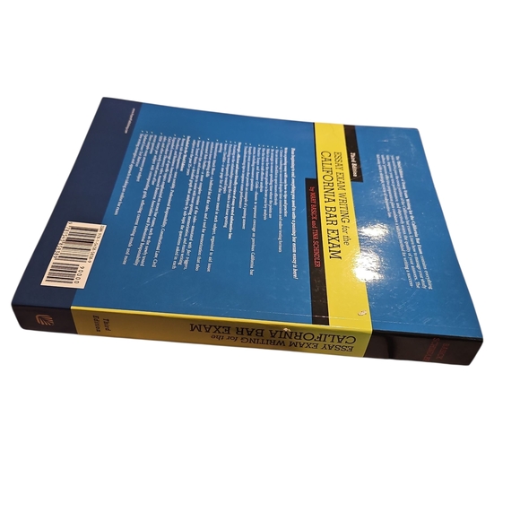 California Bar Exam Essay Exam Writing Third Edition Book - Picture 5 of 7